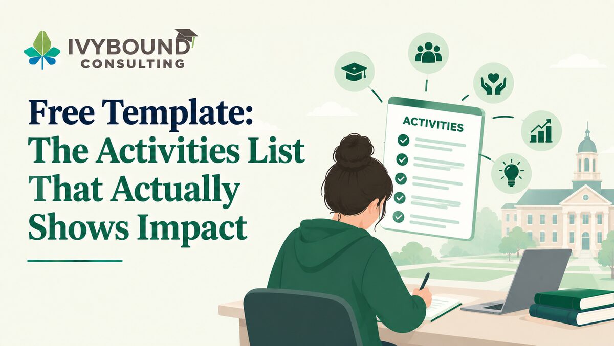 Free Template: The Activities List That Actually Shows Impact